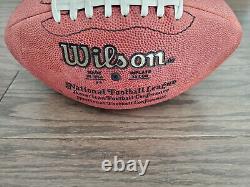 Emmit Smith Autographié NFL Wilson Football-display Case & Coa-dallas Cowboys