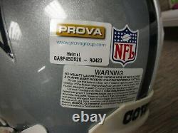 Emmitt Smith Signé Dallas Cowboys Full Size Helmet 3 Coa’s Verified Displaycase
