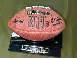 Entraîneur NFL Don Shula #325 Signé Football + Display Case + Coa S056 + Provenance