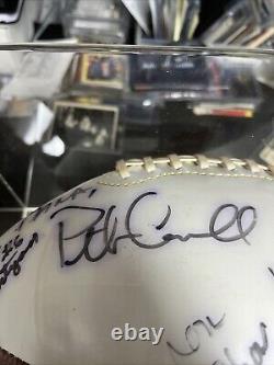 Équipe de football USC Trojans Auto, Pete Carroll avec vitrine en verre. Pas de COA