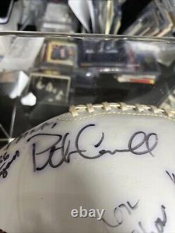 Équipe de football USC Trojans Auto, Pete Carroll avec vitrine en verre. Pas de COA