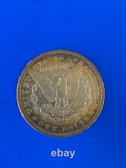 États-unis Mint 5 Morgan 90% Silver Dollar Set Dans Le Boîtier D'affichage Avec Coa
