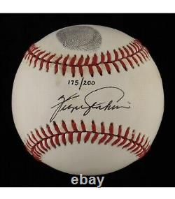 Fergie Jenkins a signé Chicago Cubs N. L. Baseball & Display Case avec certificat d'authenticité Thumbprint