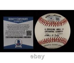 Fergie Jenkins a signé Chicago Cubs N. L. Baseball & Display Case avec certificat d'authenticité Thumbprint