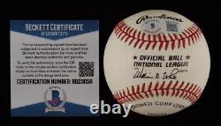 Fergie Jenkins a signé Chicago Cubs N. L. Baseball & Display Case avec certificat d'authenticité et empreinte digitale