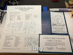 Franklin Mint Échelle 1:24 Rolls Royce Phantom 1 de 1929 + Vitrine, Documents et Certificat d'Authenticité