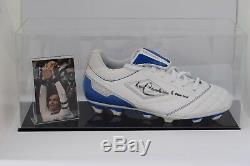 Franz Beckenbauer Signé Autograph Football Boot Display Case Allemagne Coa