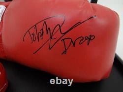 Gant autographié Dolph Lundgren Drago Rocky IV dans un coffret d'exposition avec certificat d'authenticité JSA