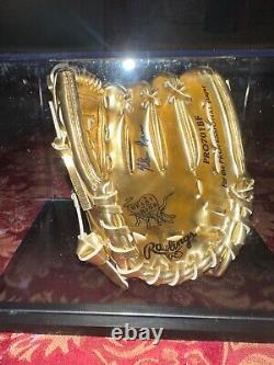 Gant de baseball Rawlings Mini signé par Nolan Ryan avec boîtier de présentation (PSA COA)