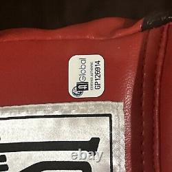 Gant de boxe Everlast autographié par Jake LaMotta Raging Bull! COA dans un étui d'exposition