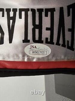 Gant de boxe signé autographié par Mike Tyson avec boîtier d'affichage en argent personnalisé + COA
