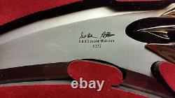 Gil Hibben Gh2026 Oeil De Drakonus Or-0373/2000-bois Vitrine & Coa-ln