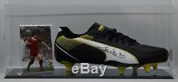 Graeme Souness Signé Autograph Football Boot Display Case Liverpool Aftal Coa