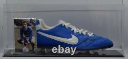 Graeme Souness Signé Autograph Football Boot Display Case Rangers Aftal Coa