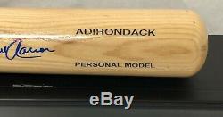 Hank Aaron Autographed Adirondack Modèle Jeu Personal Bat Withdisplay Case & Coa