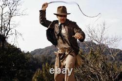 Harrison Ford Signed Indiana Jones Hat, Original Poster, Dvd, Coa, Display Case