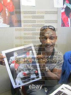 Herol Bomber Graham A Signé Autograph Boxing Gants Display Case Sport Proof Coa