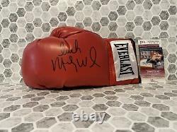 Irish Micky Ward A Signé Everlast Boxing Glove Avec Jsa Coa Dans Le Cas D'affichage