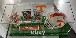 JOE MILTON AUTO VITESSE MH JSA COA TENNESSEE VOLS PERSONNALISÉ avec ÉTUI D'AFFICHAGE/CARTES