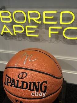 Jayson Tatum a signé le ballon de basket Fanatics avec COA et étui de présentation inclus