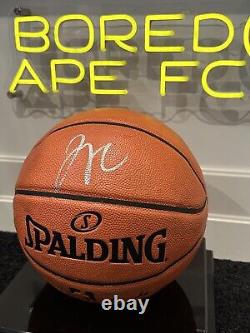Jayson Tatum a signé le ballon de basketball - Certificat d'authenticité Fanatics inclus - Présentoir inclus.