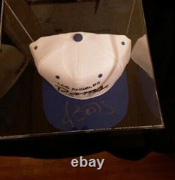 Jérôme Bettis Signé La Rams Cap + Display Case + Coa