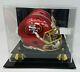 Jerry Rice Signé San Francisco 49ers Blaze Mini Helmet Coa 793 Display Case
