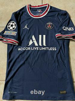 Jersey Messi Psg Original Signé Par L'équipe De Paris + Certificat Coa