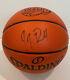 Jj Redick Autographié Basketball W Coa, Affichage Plate Et Nom