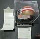 Joe Montana San Francisco 49ers Auto Nfl Mini Casque Avec Coa 40039 & Display Case