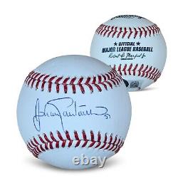 Johan Santana Autographié Mlb Signé Baseball Beckett Coa Avec Boîtier D'affichage Uv