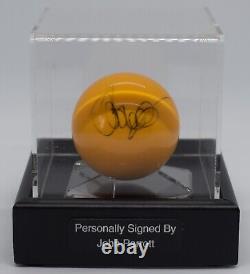 John Parrott A Signé Autograph Snooker Ball Display Case Champion Aftal & Coa