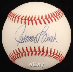 Johnny Bench Signé Onl Baseball Avec Vitrine (psa Coa)