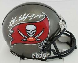 Jr Antoine Winfield. Mini Casque Tampa Bay Buccaneers Signé (beckett Coa)