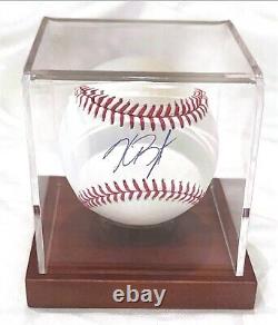 KRIS BRYANT AUTOGRAPHIÉ DE LA MLB Avec COA JSA + VITRINE