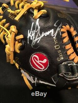 Ken Griffey Jr. Gant De Baseball Mini Avec Signature & Coa Signé Rawlings! Rare