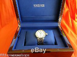 Krieger Montre Gigantium Diamond K7007 43 MM Vitrine Coa Celebrity Propriétaire 7k $