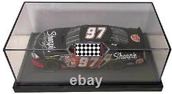 Kurt Busch a signé le boîtier de voiture moulée sous pression Team Caliber #97 Sharpie Ford 124 de 2004 - COA