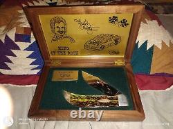 Kyle Petty Roi de la Roche (152 sur 600) Couteau Case XX Ct 1072 avec Coa & Boîte