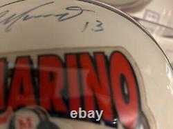 LT ED. Casque F/S authentique signé Marino avec Coa et étui inclus des dauphins! #341/2000