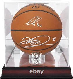 Luka Doncic Mavericks Basketball Display Fanatique Authentic Coa Item#11397103