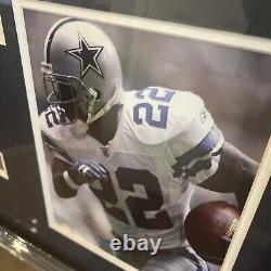 Maillot authentique encadré d'Emmitt Smith avec certificat d'authenticité