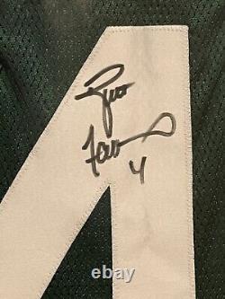 Maillot encadré signé de Brett Favre avec certificat d'authenticité (RARE!)