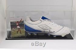 Martin Peters Signé Autograph Football Boot Display Case England'66 Coa