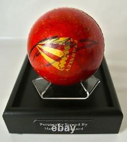 Matthew Hoggard A Signé Autograph Cricket Ball Display Case Sport Proof & Coa