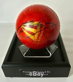 Matthew Hoggard Signé Cricket Autograph Ball Display Case Sport & Proof Coa