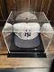Mickey Mantle Rare Double Signé À New York Yankee Hat Coa
