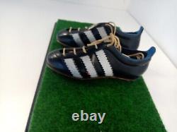 Mini Bottes De Football Fritz Walter Signé Dans Le Cas D'affichage Coa Autograph Adidas