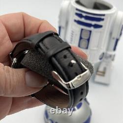 Montre Fossil X Star Wars Édition Limitée R2D2 Vitrine Fonctionne avec COA EUC