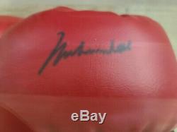 Muhammad Ali Signé Autographié Everlast Gants De Boxe Withcoa & Vitrine